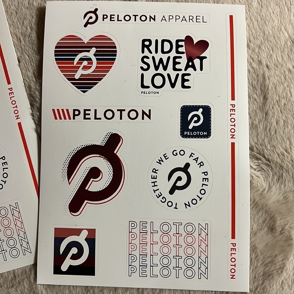 PELOTON stickers - Picture 2 of 3